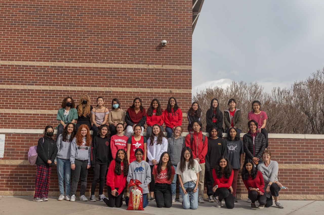 Fairview Science Olympiad team members during the 2022–2023 season